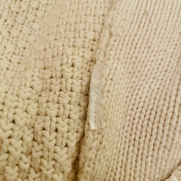 Knitted Cream Sweater - Picture 3 of 5